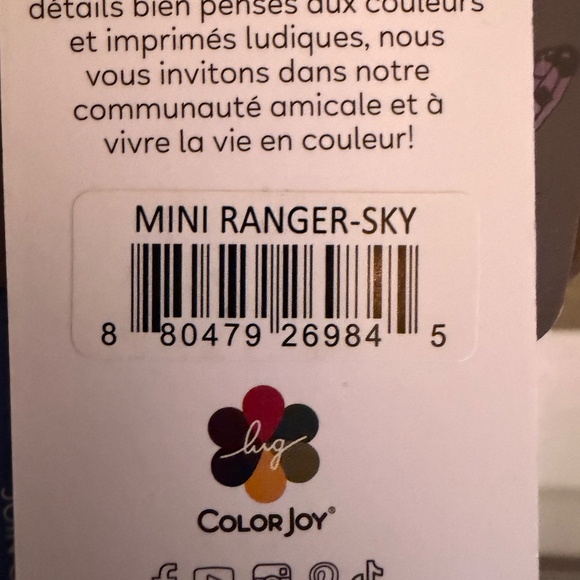 LUG mini ranger- Sky Blue cross body or waist “fanny” bag - Picture 3 of 15